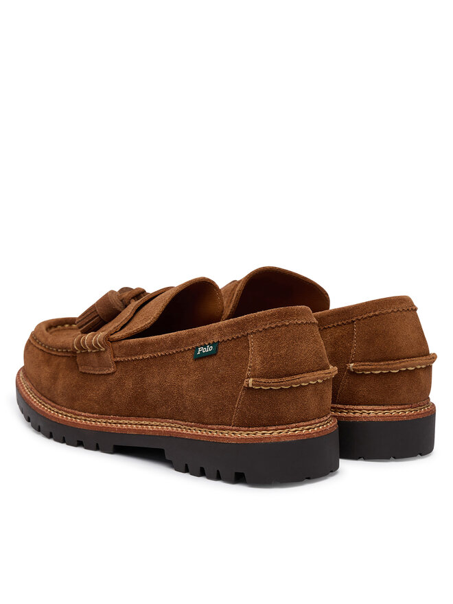 Polo Ralph Lauren Slipper Polo Ralph Lauren Jett Tas Penny 803P15862001 Hellbraun