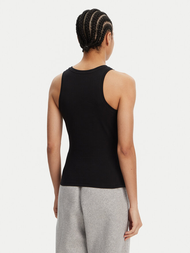 adidas adidas Top Essentials Linear JC5798 Črna Slim Fit