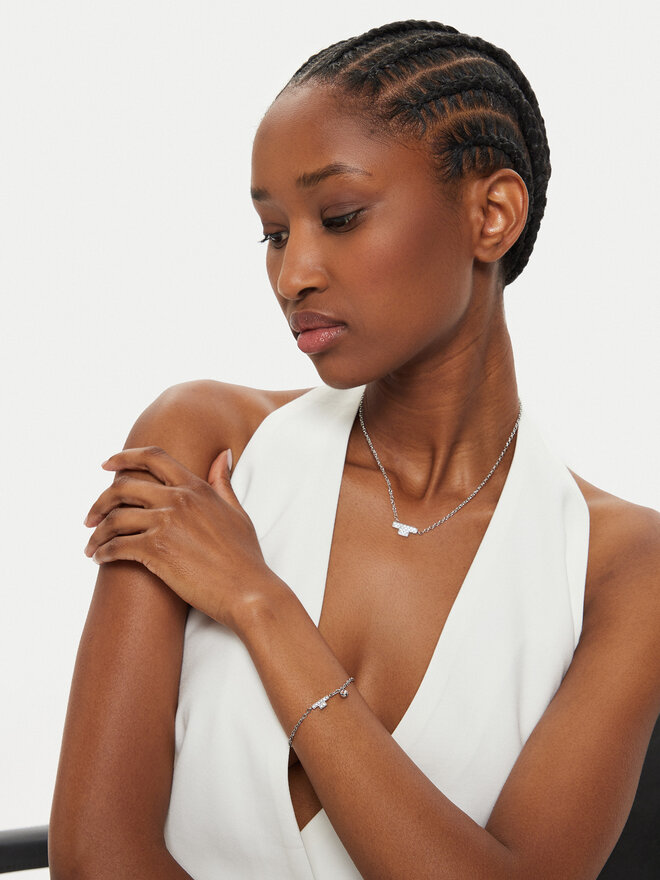 Trussardi Naszyjnik Trussardi TJAXC22 Srebrny