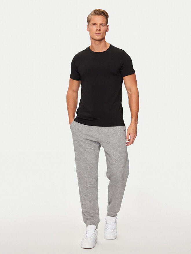 YSABEL MORA YSABEL MORA Marškinėliai 70103 Juoda Slim Fit