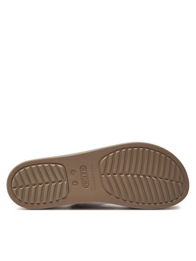Crocs Σανδάλια Crocs Brooklyn Low Wedge W 206453 Μπεζ
