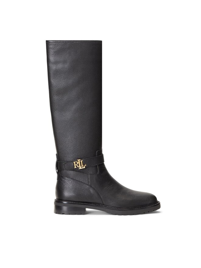 Bottes cavalieres Lauren Ralph Lauren 802915444001 Noir chaussures