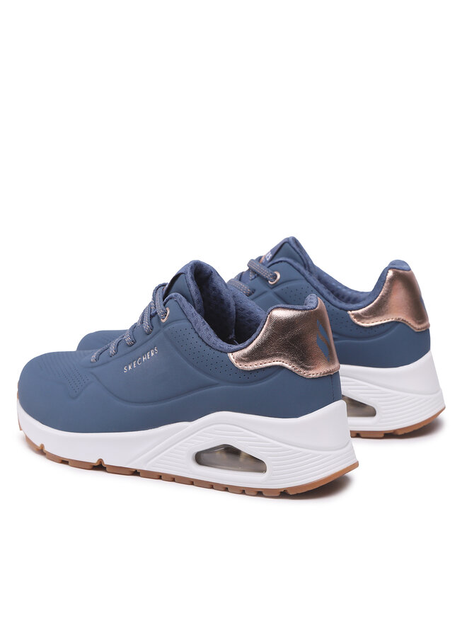Skechers Sneakersy Skechers Shimmer Away 155196/NVY Granatowy