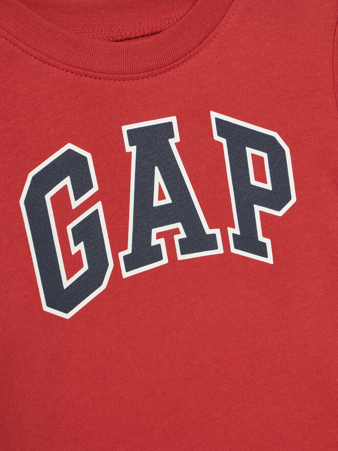 Gap Gap Póló 609749-05 Piros Regular Fit