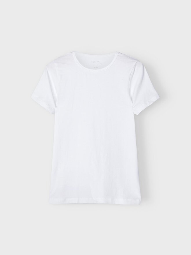 NAME IT NAME IT Σετ 2 T-Shirts 13209164 Λευκό Slim Fit
