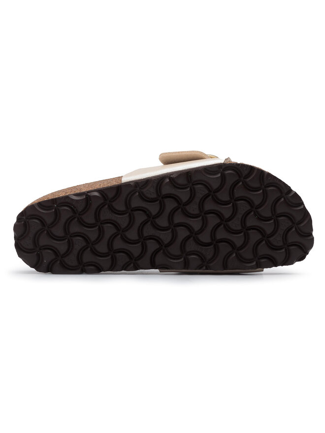 Birkenstock Pantoletten Birkenstock Madrid Big Buckle 1015279 Beige