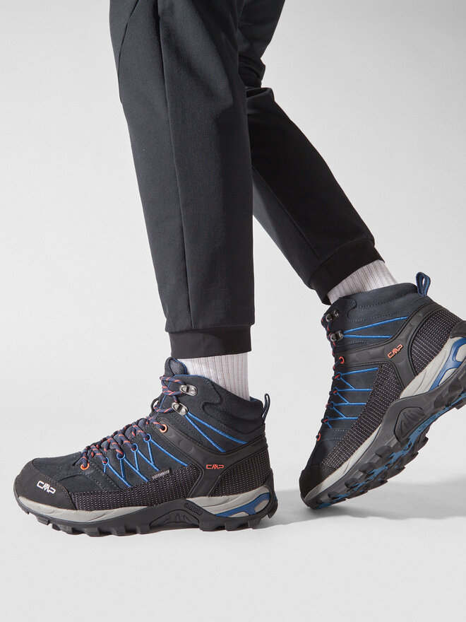 CMP Trekkingschuhe CMP Rigel Mid Wp 3Q12947 Dunkelblau
