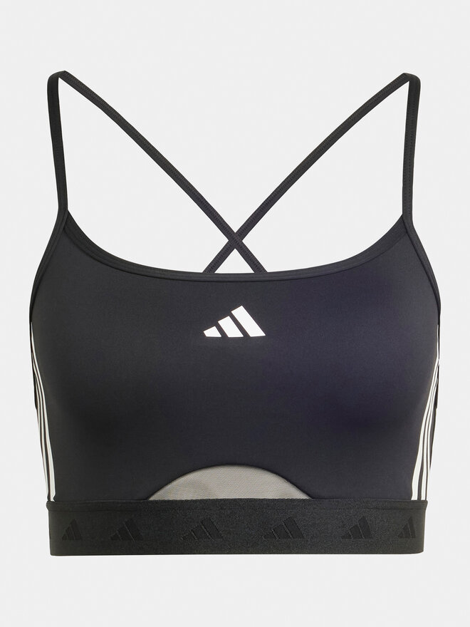 adidas adidas Αθλητικό σουτιέν Hyperglam IS4491 Μαύρο