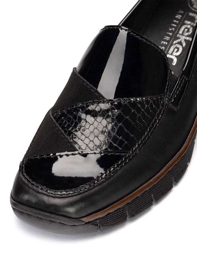Rieker Pantofi Rieker 53785-00 Negru