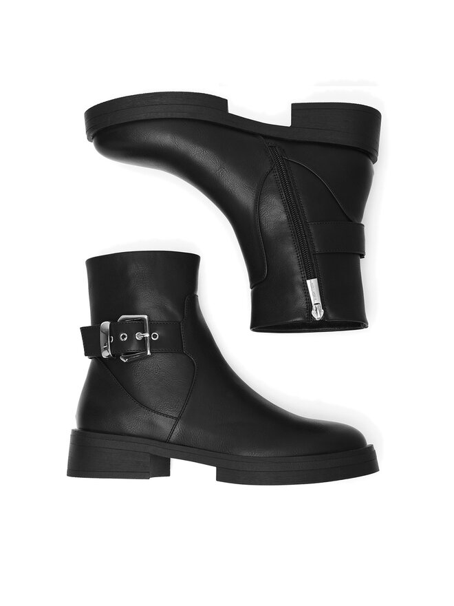 JENNY Botki JENNY HY6137-1 Czarny