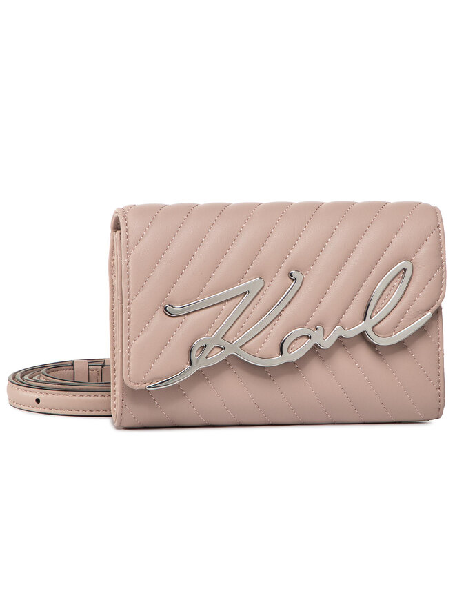 KARL LAGERFELD Τσαντάκι μέσης KARL LAGERFELD 201W3109 Ροζ