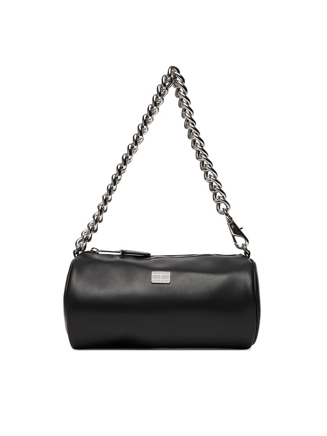 Tommy Jeans Handtasche Tommy Jeans Tjw Chain Shoulder Bag AW0AW17893 Schwarz