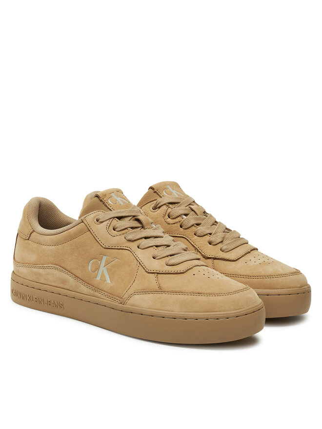 Calvin Klein Jeans Sneakersy Calvin Klein Jeans Classic Cupsole Wave Mg Cs YM0YM01256 Beżowy