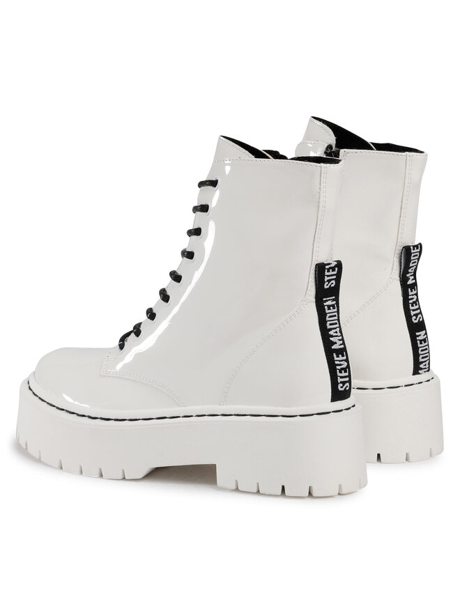 Steve Madden Μποτάκια Steve Madden Skylar SM11001184-02001-108 Λευκό
