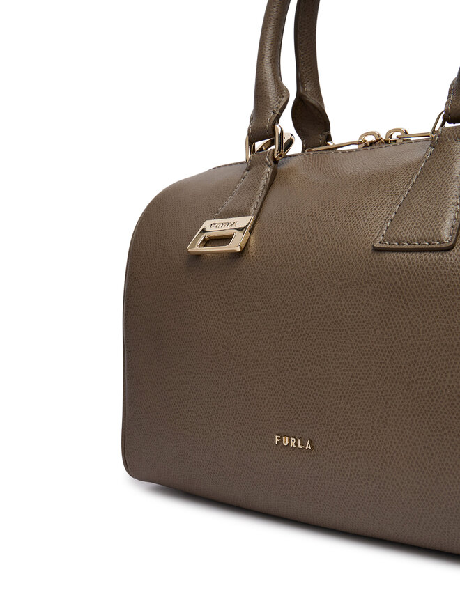 Furla Handtasche Furla Olivia M Boston WB02148 A.0023 4903S Dunkelbeige