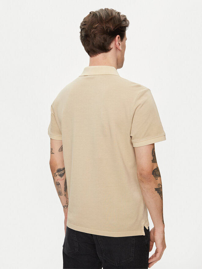 Pepe Jeans Pepe Jeans Polo marškinėliai New Oliver Gd PM542099 Smėlio Regular Fit