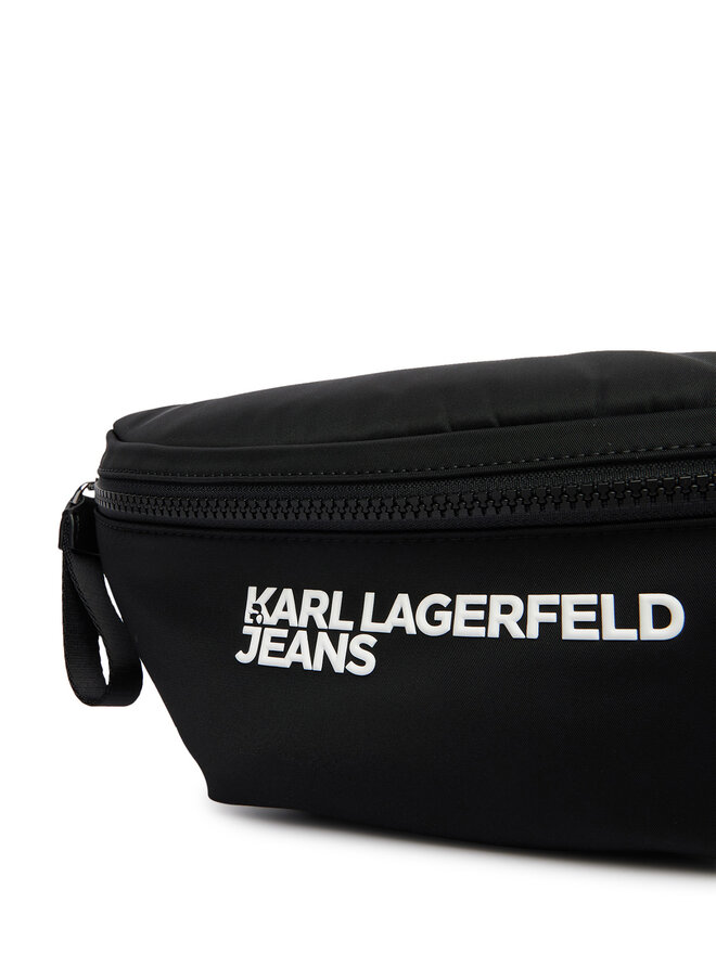 Karl Lagerfeld Jeans Сумка на пояс﻿ Karl Lagerfeld Jeans B1W30248 Чорний