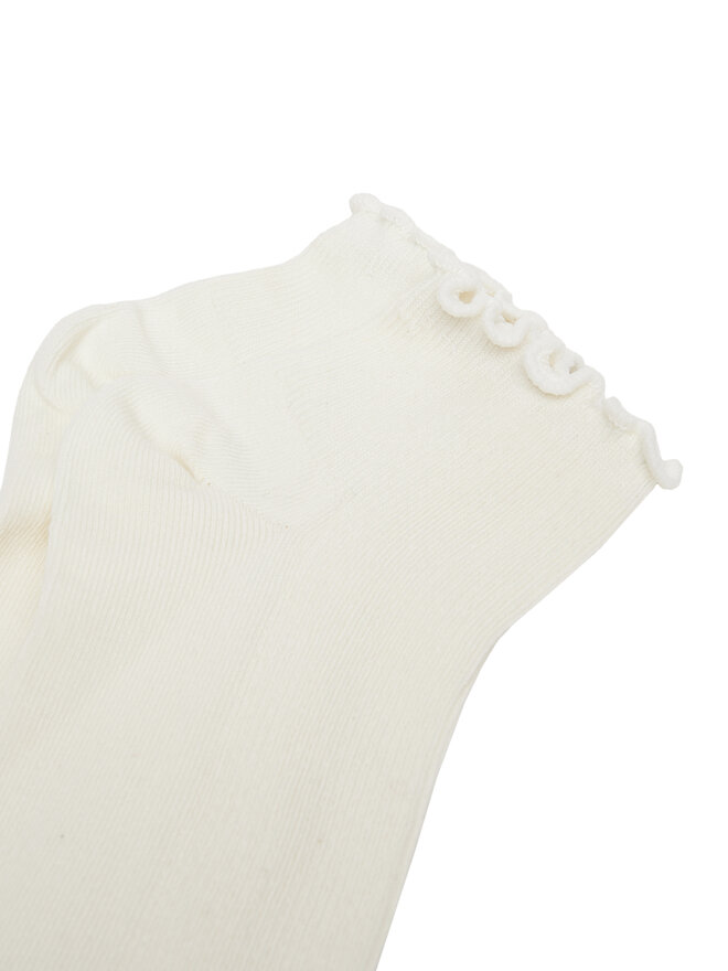 DeeZee Calcetines cortos para mujer DeeZee LA453-8389-1 Blanco