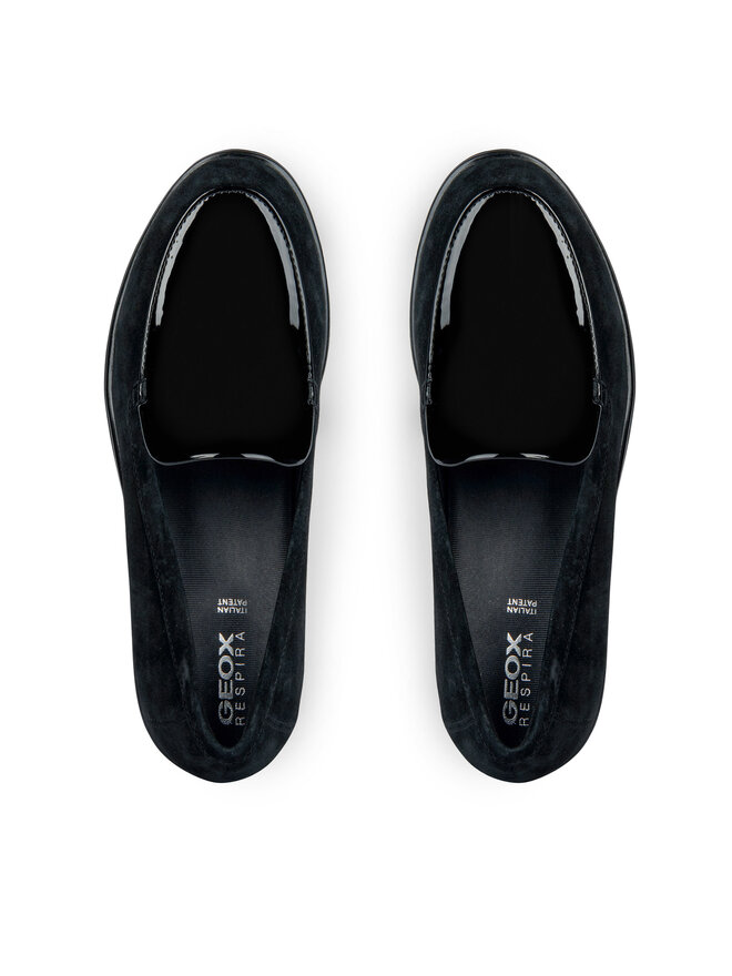Geox Pusbačiai Geox D Ilde D36RAB 022HH C9999 Juoda