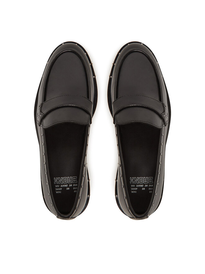 Bronx Slipper Bronx Next-Wagon 66489-G Schwarz