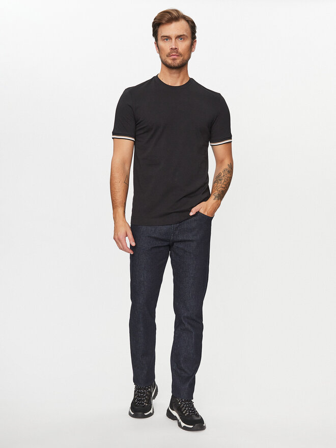 BOSS BOSS Camiseta Thompson 04 50501097 Negro Regular Fit
