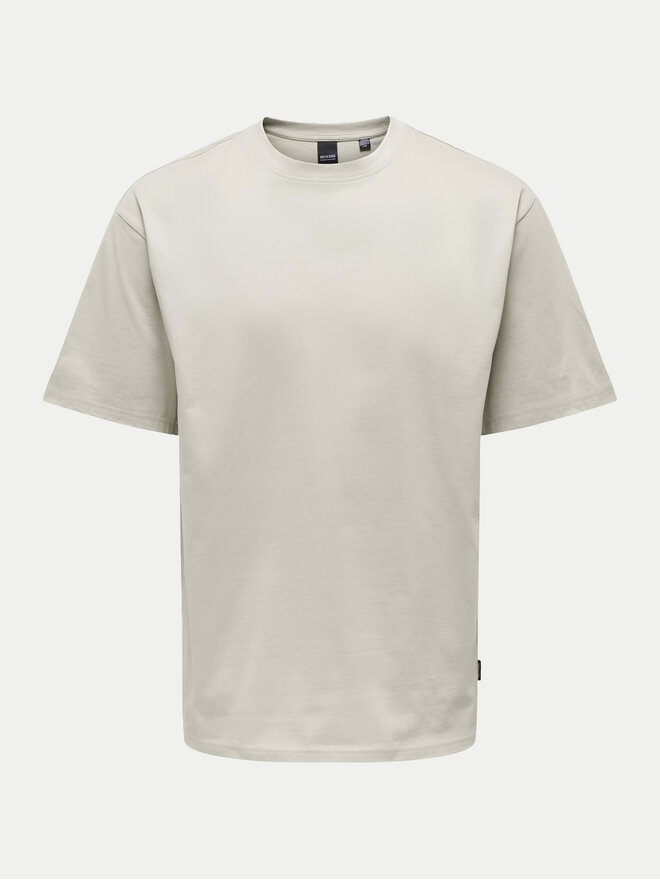 Only & Sons Only & Sons Camiseta Fred 22022532 Beis Relaxed Fit