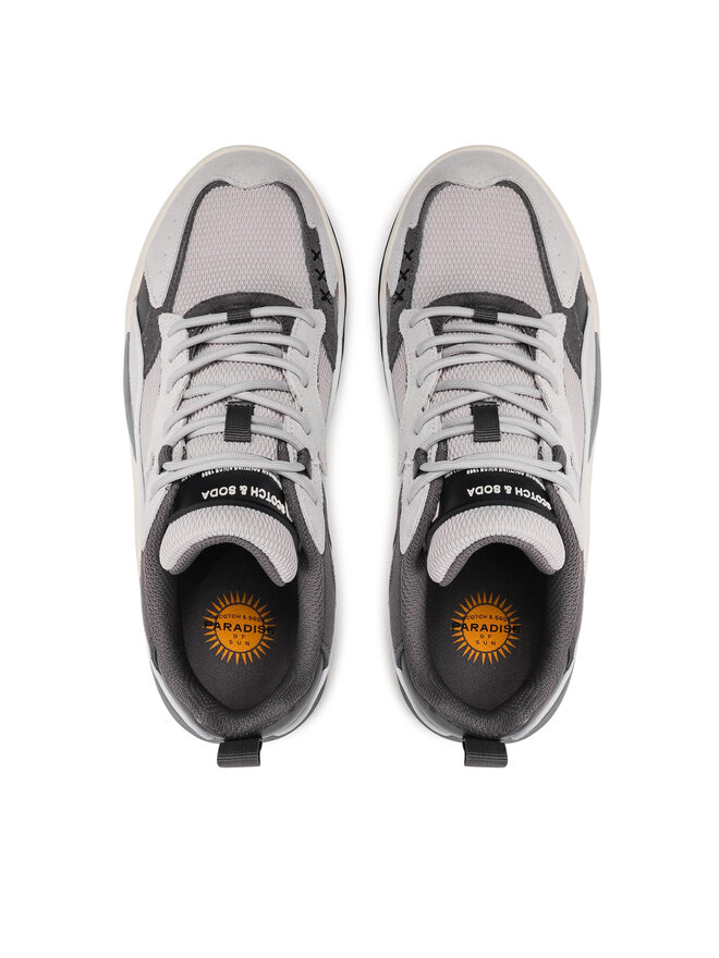 Снікерcи Scotch & Soda Cassius 24833042 Сірий | evzuttya.com.ua