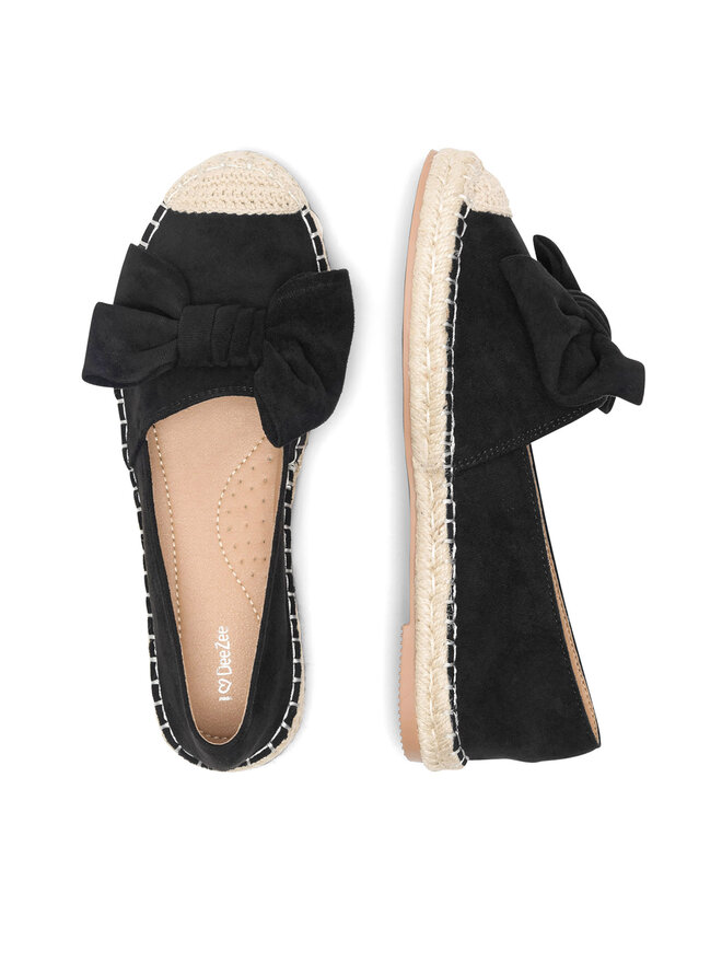 DeeZee Espadrile DeeZee KL601-69 Negru