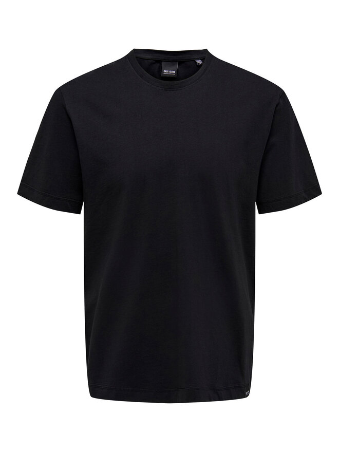 Only & Sons Only & Sons Marškinėliai 22025208 Juoda Regular Fit