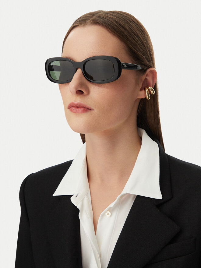 Ray-Ban Сонцезахисні окуляри Ray-Ban 0RB2221 Чорний