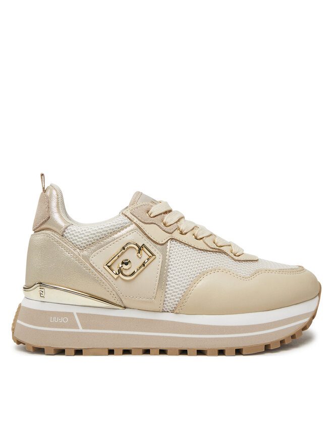 Liu Jo Sneakersy Liu Jo Maxi Wonder BA5013 PX602 Écru