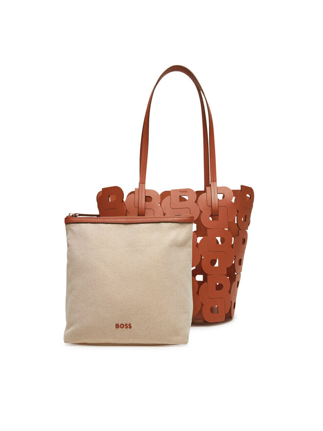 BOSS Handtasche BOSS Lindah 50541981 Braun