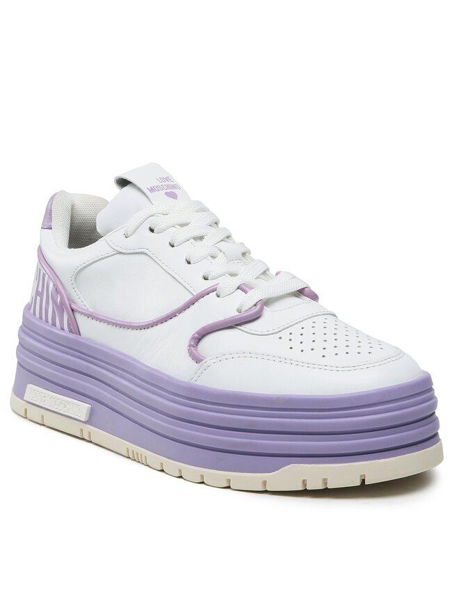 LOVE MOSCHINO Sneakersy LOVE MOSCHINO JA15426G1GIAO10D Bílá