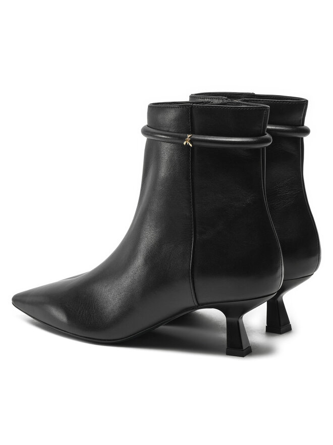 Patrizia Pepe Īsie zābaki Patrizia Pepe 2Y0024/L078-K103 Melns