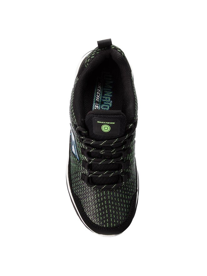 Skechers luminators black/lime top