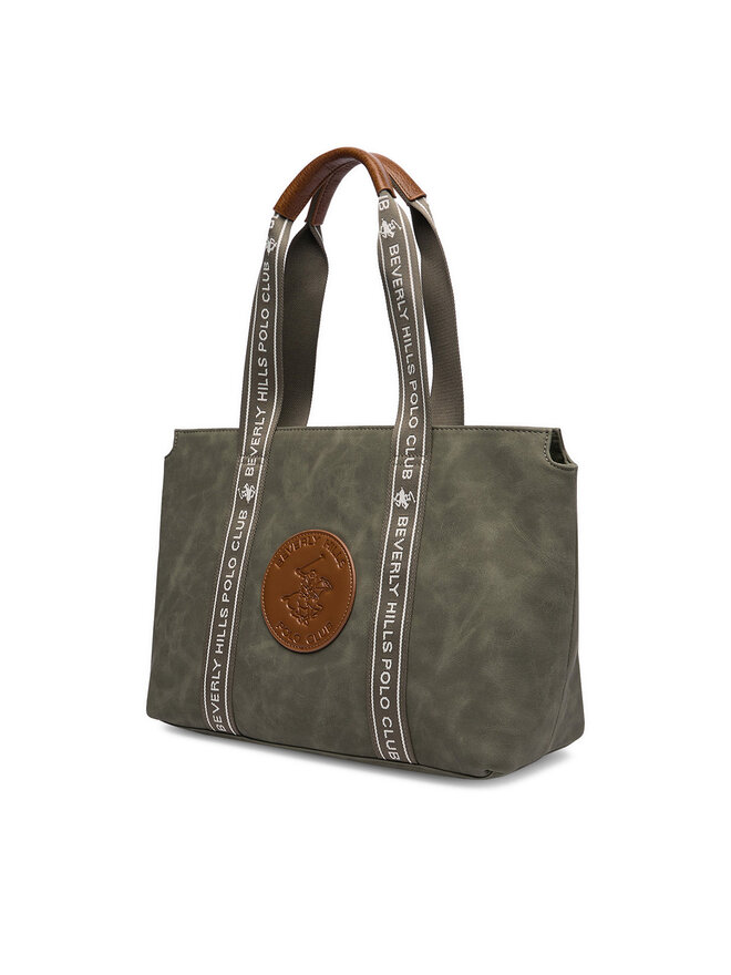 Beverly Hills Polo Club Handtasche Beverly Hills Polo Club CWBEO-BHPC-L-007-10 Khakifarben