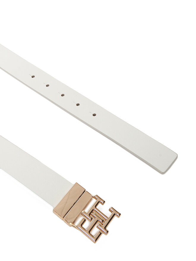 Tommy Hilfiger Cinturón para mujer Tommy Hilfiger AW0AW17768 Écru