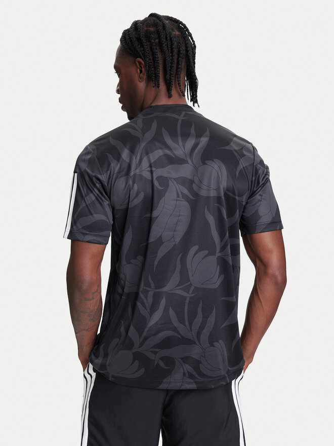 adidas adidas Marškinėliai Common Goal JW0247 Juoda Regular Fit