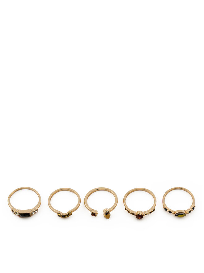 Aldo 5er-Set Ringe Aldo Faralden 13868576 Braun