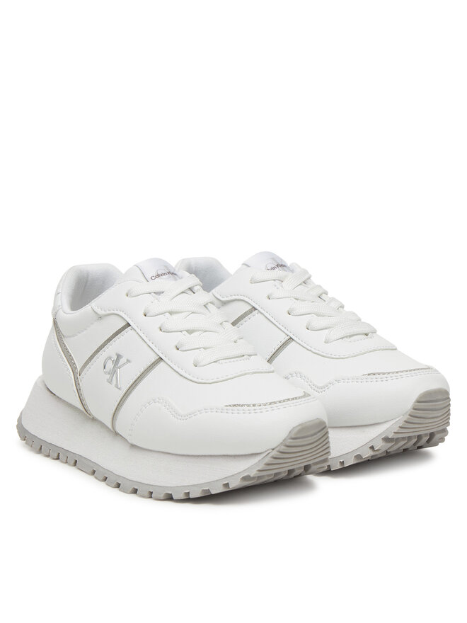 Calvin Klein Jeans Sneakersy Calvin Klein Jeans V3A9-82033-1355X M Biela
