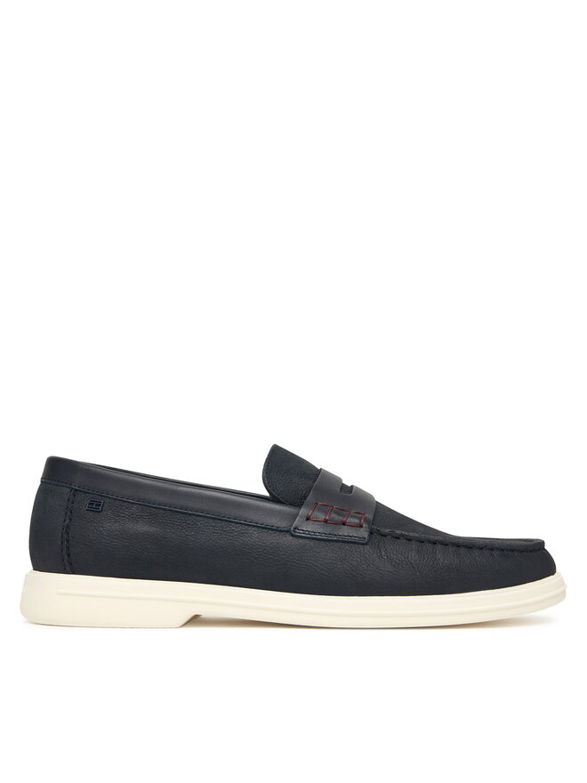 Tommy Hilfiger Mokassins Tommy Hilfiger Mix FM0FM05785 Dunkelblau