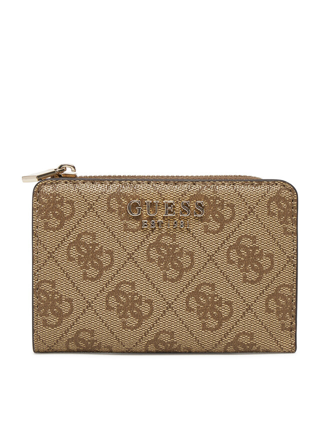 Guess Mały Portfel Damski Guess SWSG85 00156 Beżowy