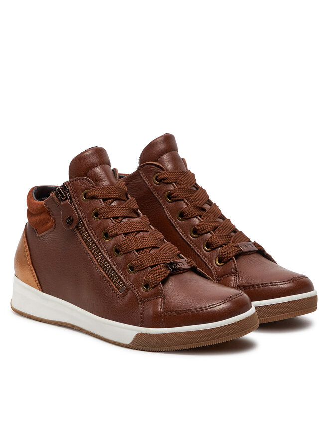 Ara Sneakersy Ara High Soft 12-44499-18 Brązowy