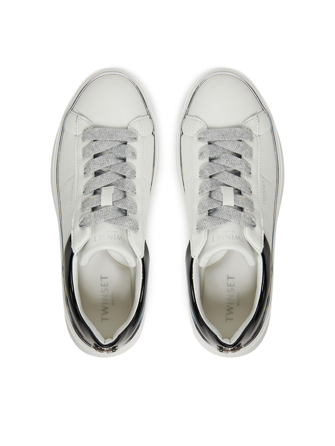 TWINSET Сникърси TWINSET 251TCP042 Бял