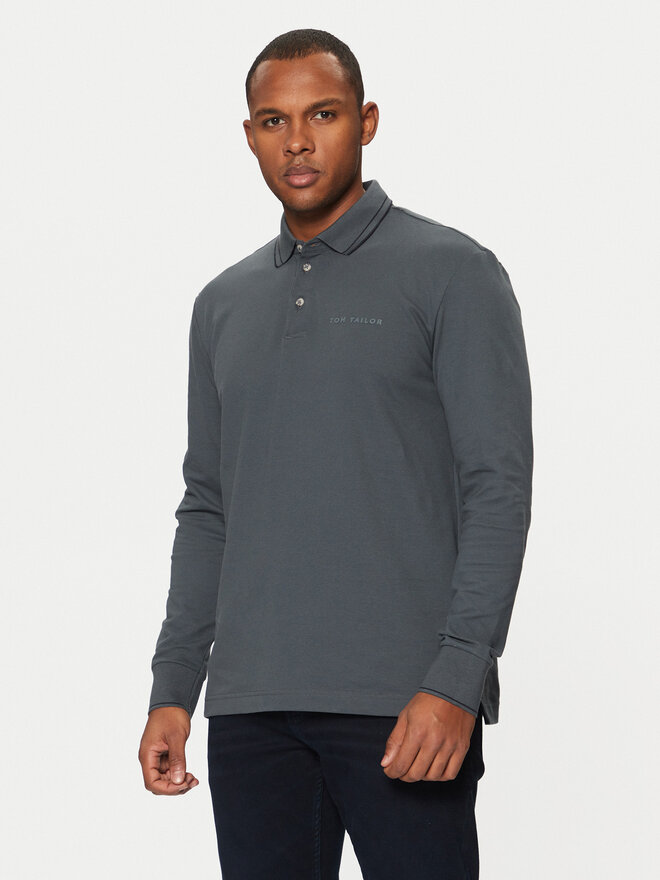 Tom Tailor Tom Tailor Poloshirt 1043998 Grau Regular Fit