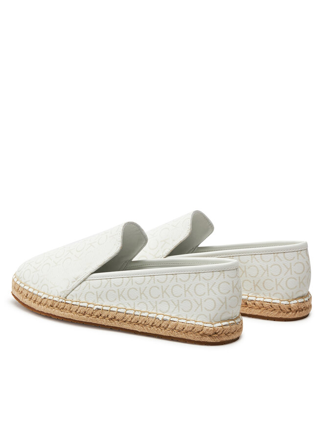 Calvin Klein Espadrilles Calvin Klein Espadrille Epi Mono HW0HW01917 Weiß