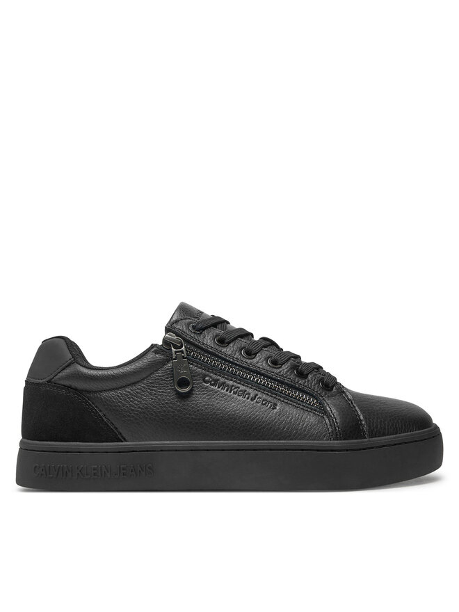Calvin Klein Jeans Sneakersy Calvin Klein Jeans Classic Cupsole Zip Low In YM0YM01254 Czarny
