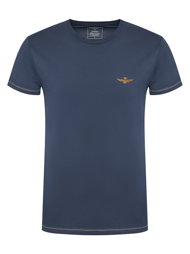 Aeronautica Militare Aeronautica Militare Комплект футболок AM1UTI003B Cиній Slim Fit