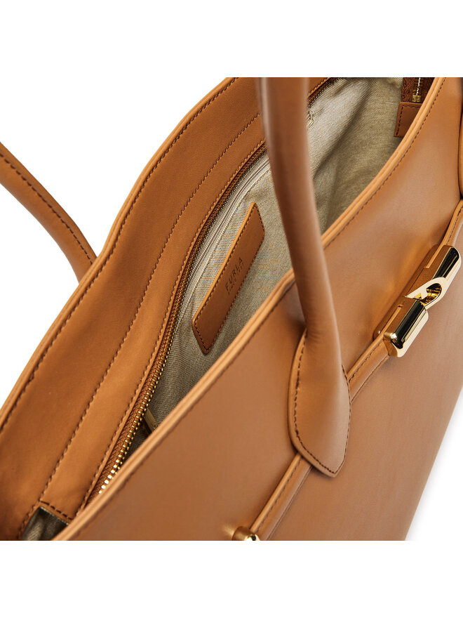 Furla Ročna torba Furla Goccia Nera WB01497 BX3104 RY000 Rjava