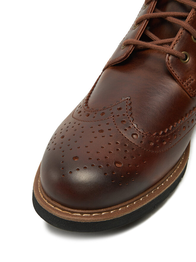 Clarks Ботуши Clarks Batcombe Lord 261271907 Кафяв